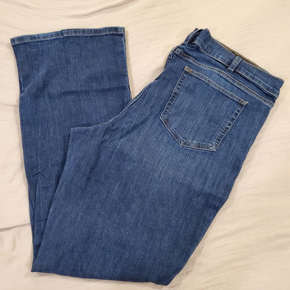 Duluth Trading Company Bootcut Jeans